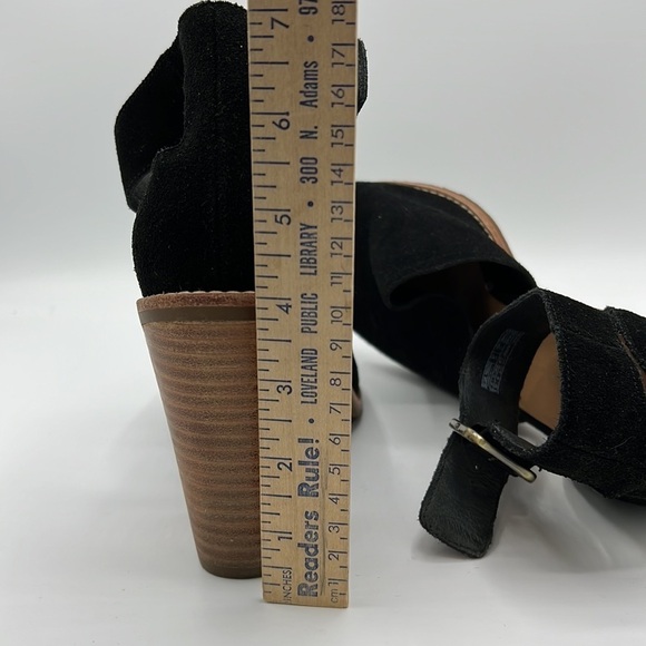 UGG BLACK VELVET HEEL SIZE 10 - Picture 8 of 11